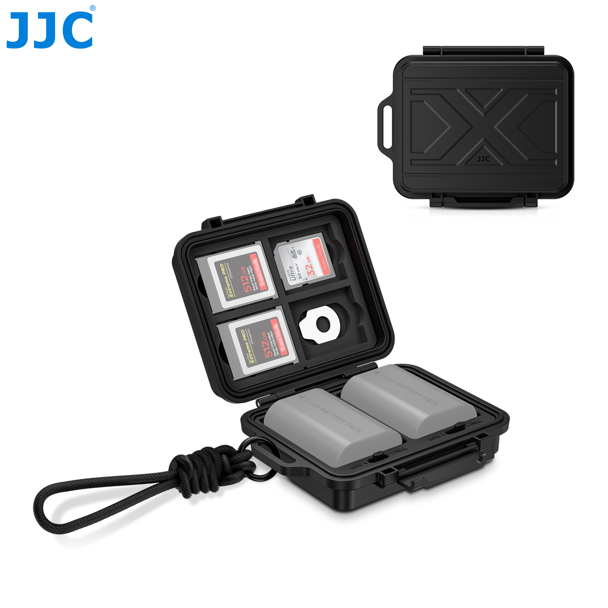 Camera Battery Grip - Custodia per batterie e schede di
