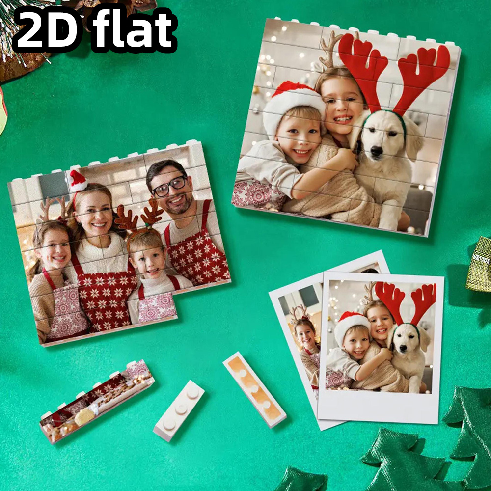 Photography Ideas - Blocchi fotografici personalizzati per decorazioni natalizie.