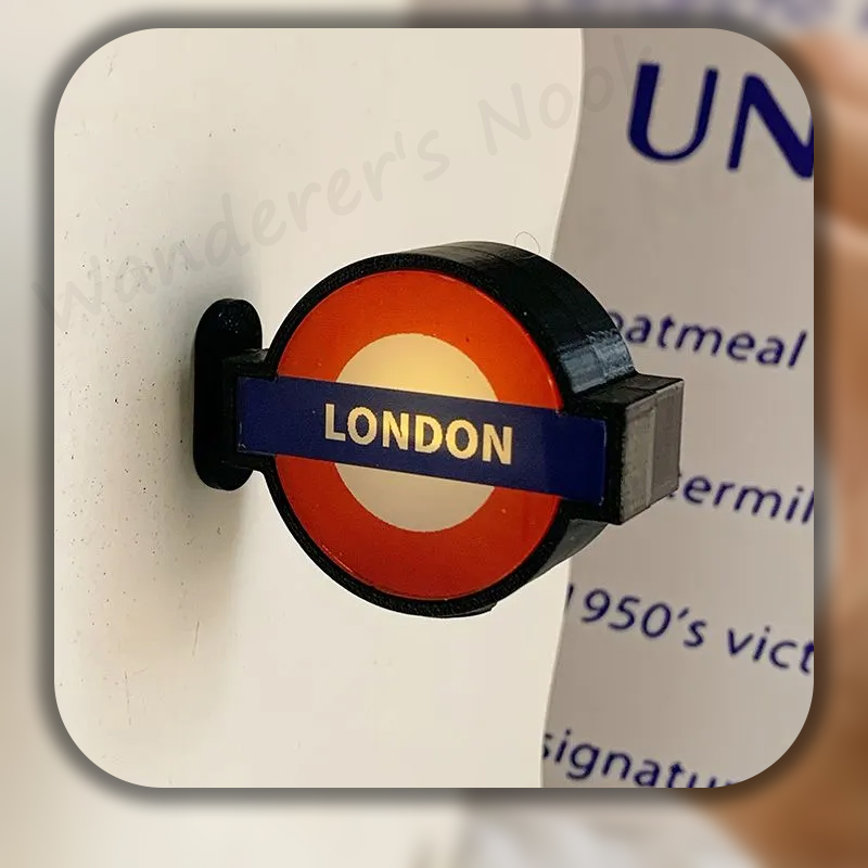 Photography Uk - Magnete Luminoso per Frigorifero con Logo