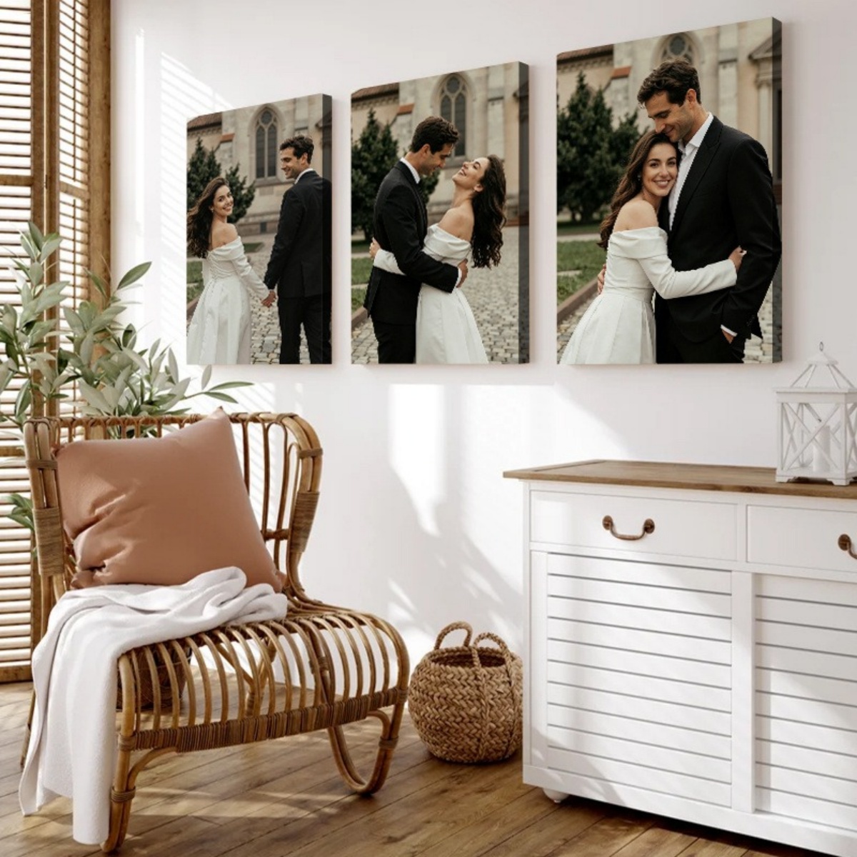 Photography Ideas - Set di 3 stampe su tela