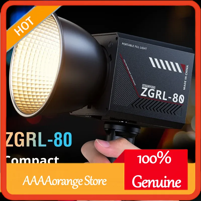 Camera Battery Grip - ZGRL80 80W COB LED Video Light