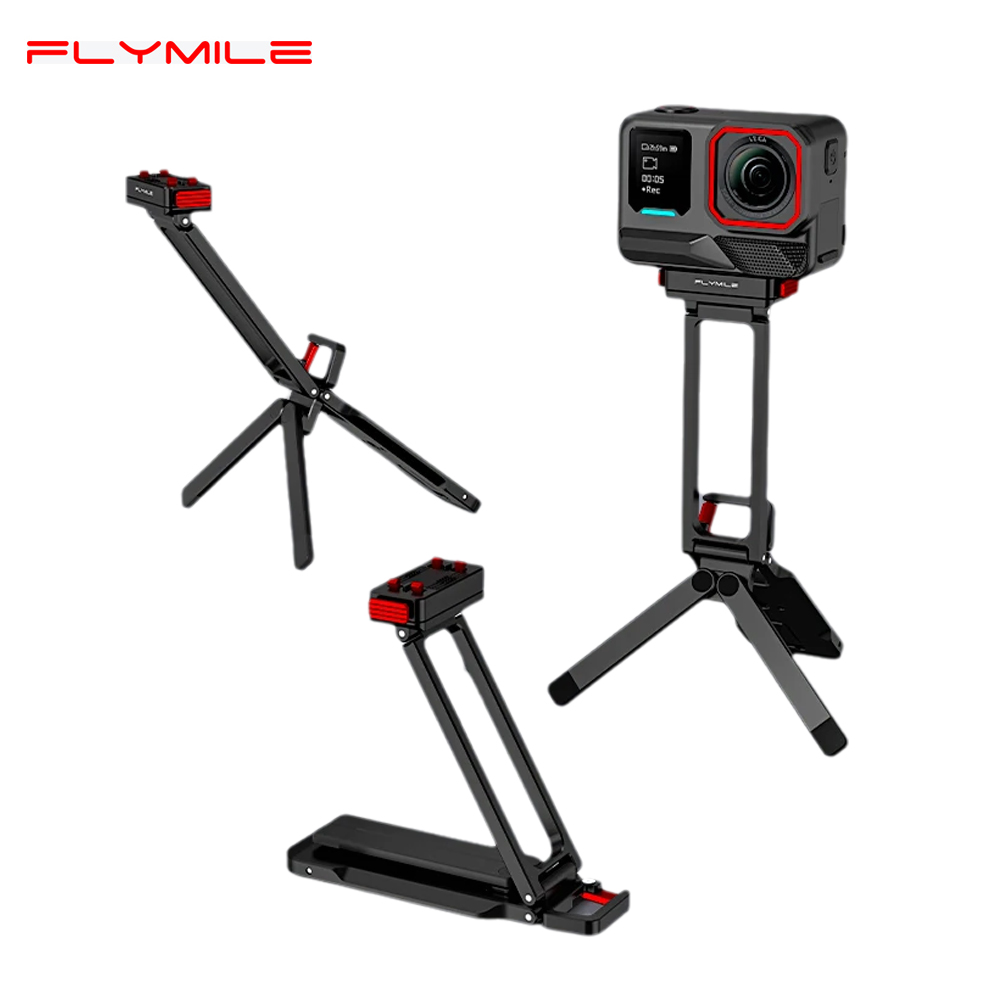 Photography Grip Insta360 X5 - Treppiede Magnetico in Metallo Flymile per