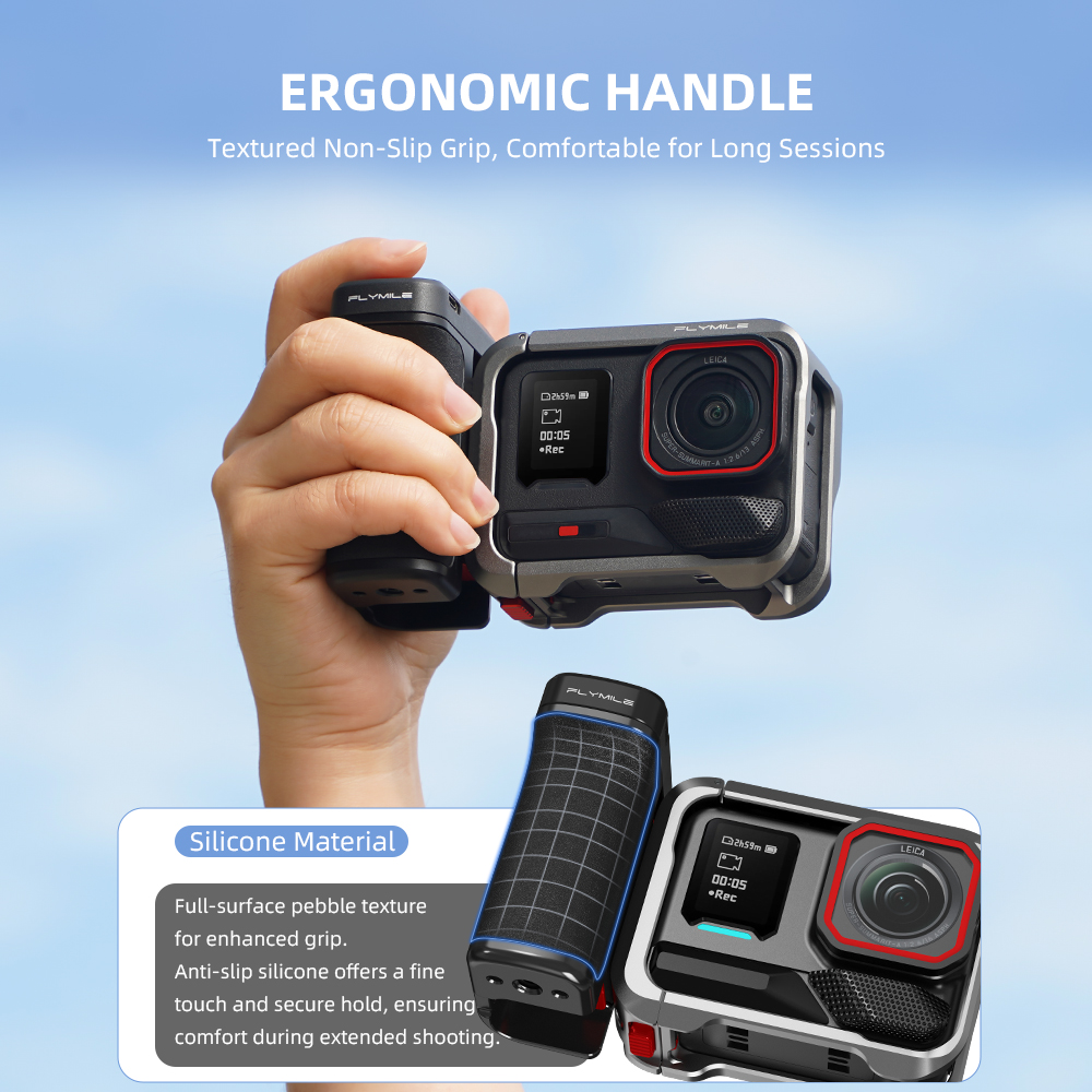 Impugnatura per Fotocamera Fly - Photography Grip Insta360 X5 recensione e prezzo