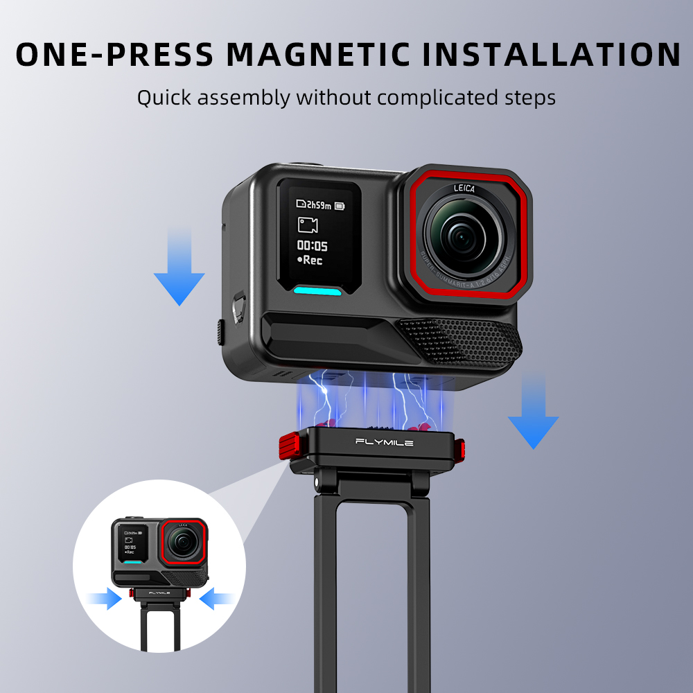 Treppiede in Metallo Flymile c - Photography Grip Insta360 X5 recensione e prezzo