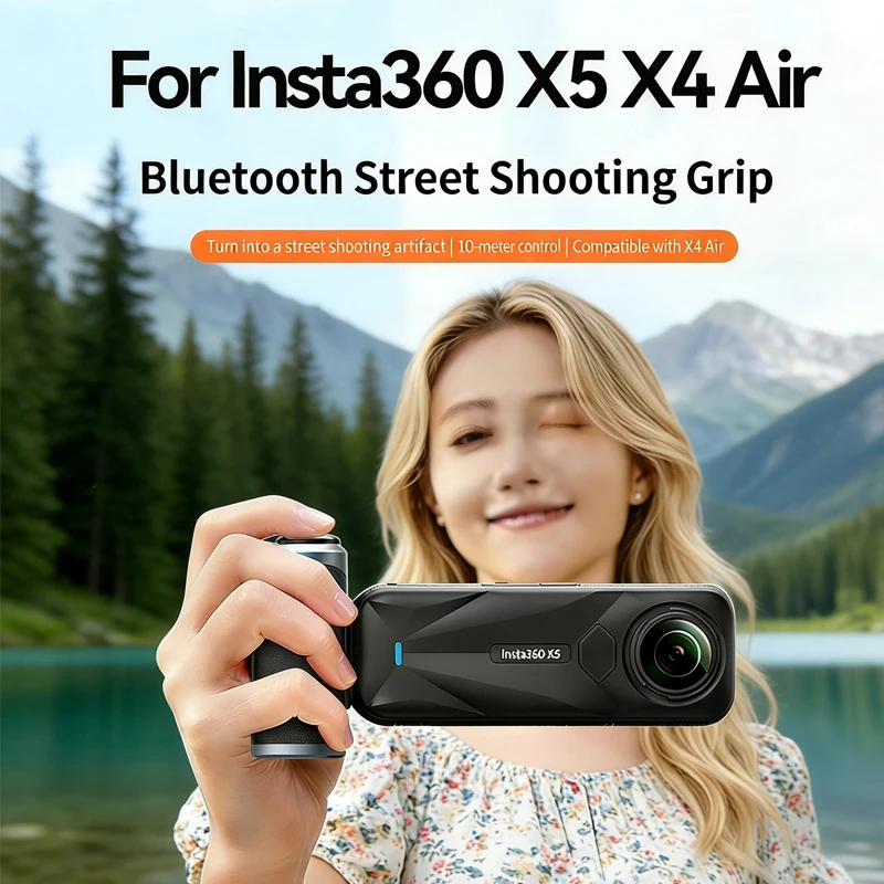 Supporto in Alluminio Xplorer  - Photography Grip Insta360 X5 recensione e prezzo