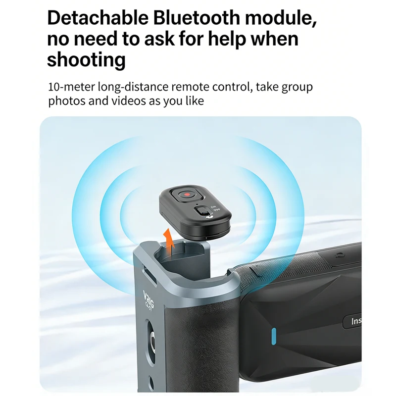 Supporto in Alluminio Xplorer  - Photography Grip Insta360 X5 recensione e prezzo