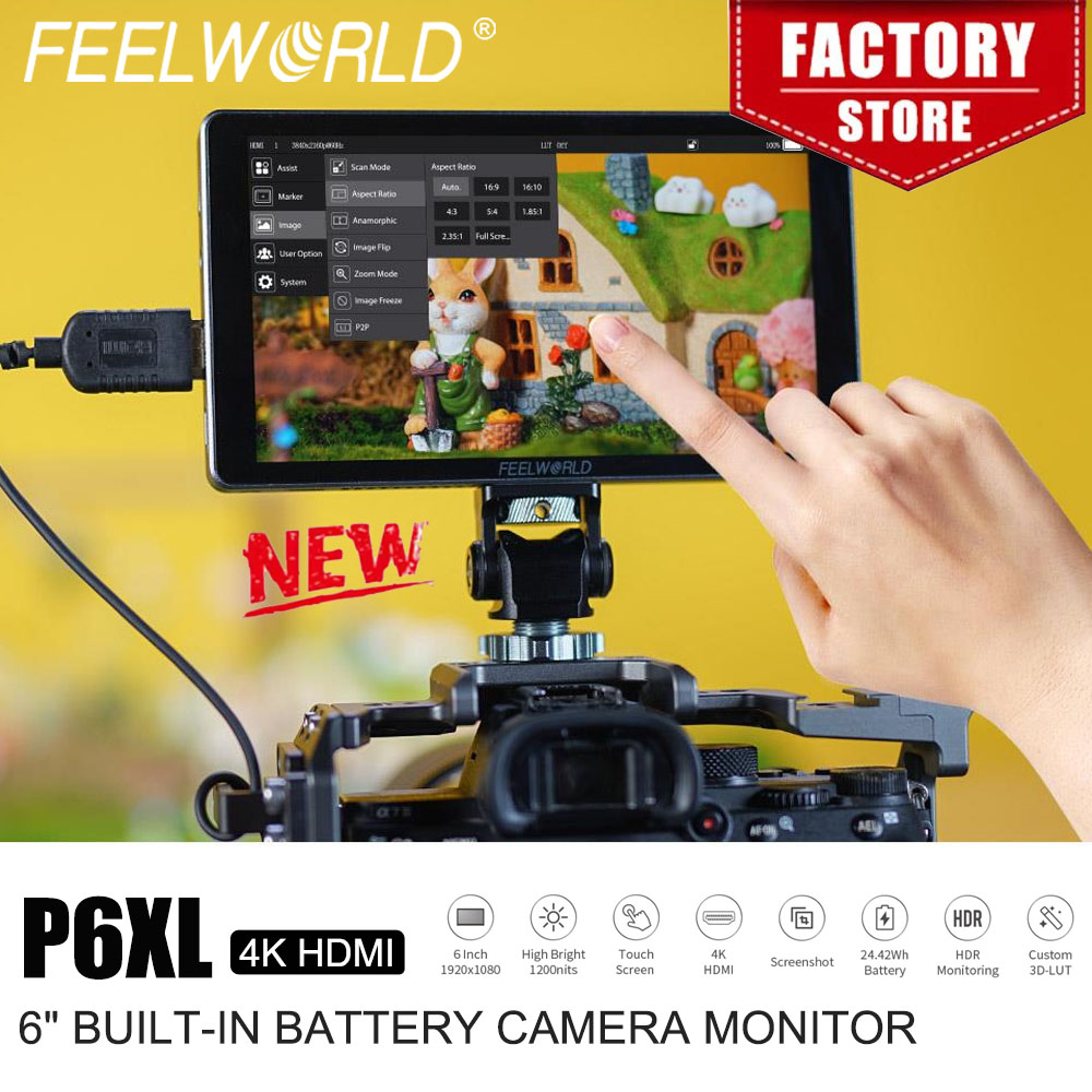 FEELWORLD P6XL Monitor Fotogra - Photography Uk recensione e prezzo