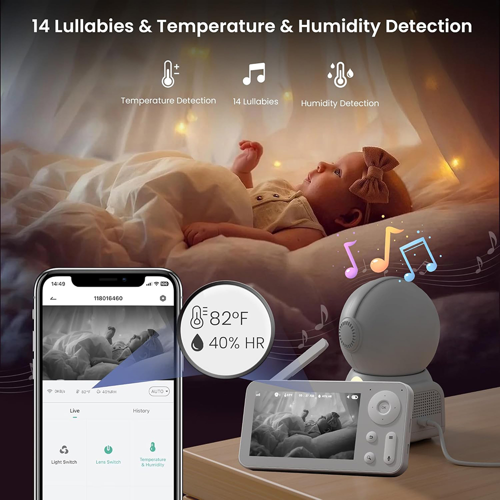 Baby monitor 2K con 2 telecame - Photography Uk recensione e prezzo