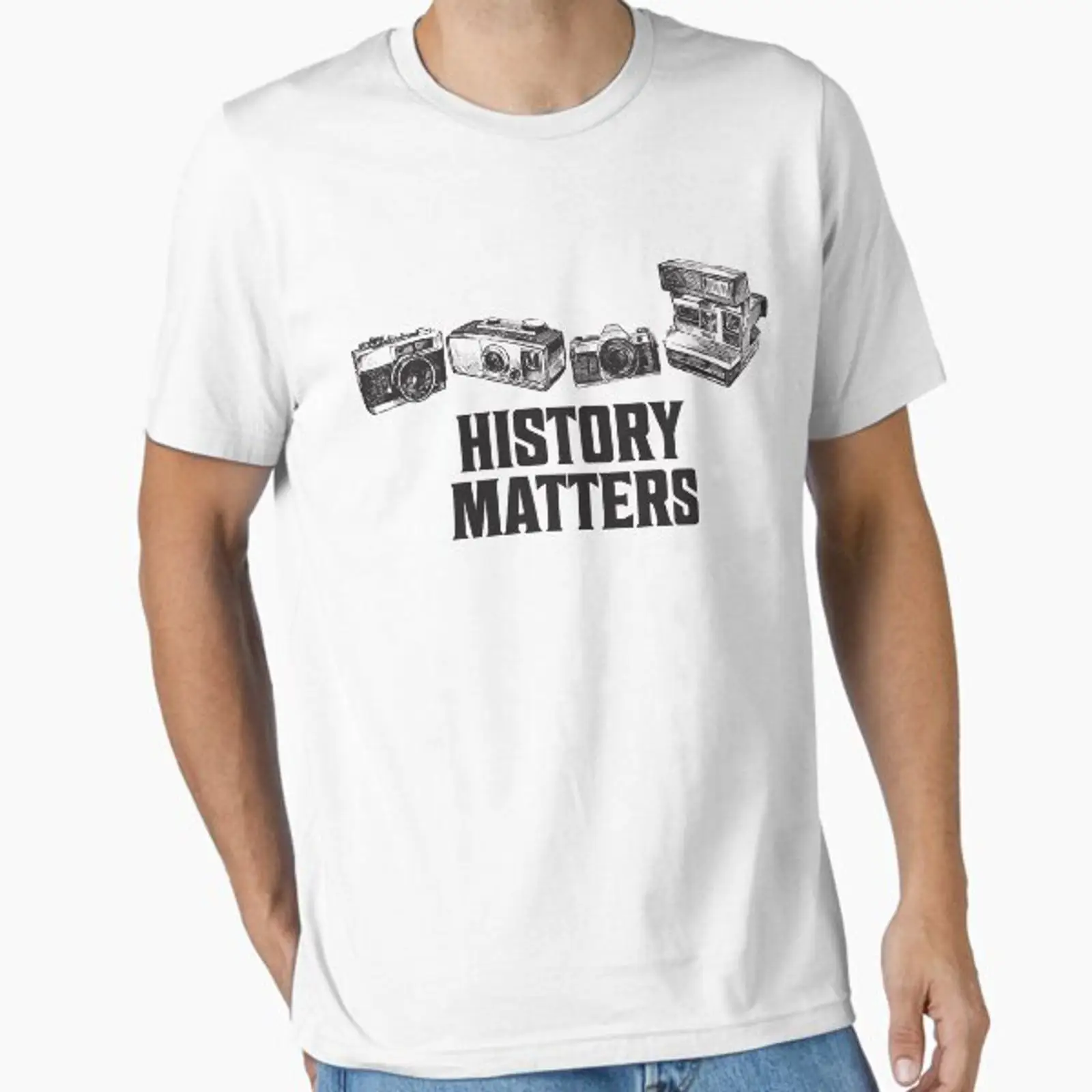 T-shirt con citazioni di stori - Photography History recensione e prezzo